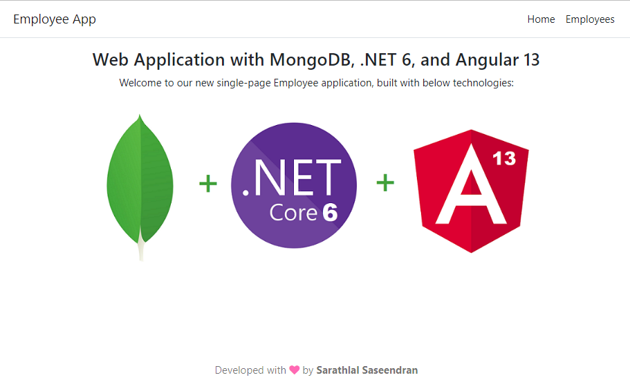 Web App With MongoDB, .NET 6, And Angular 13